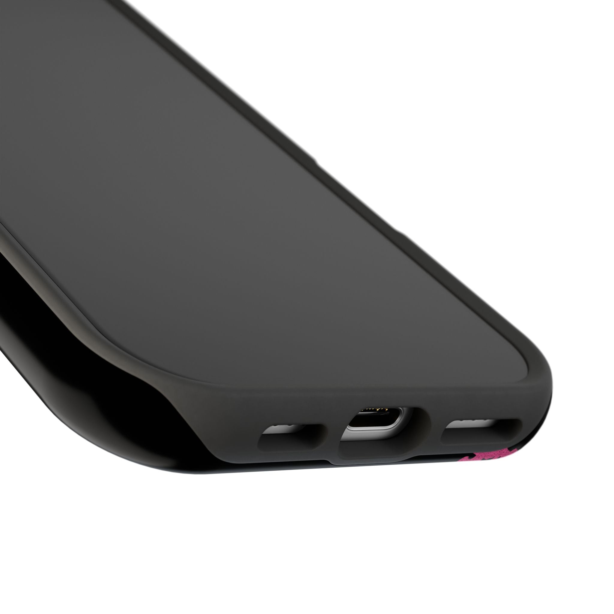 Pink Butterflies Tough iPhone Case