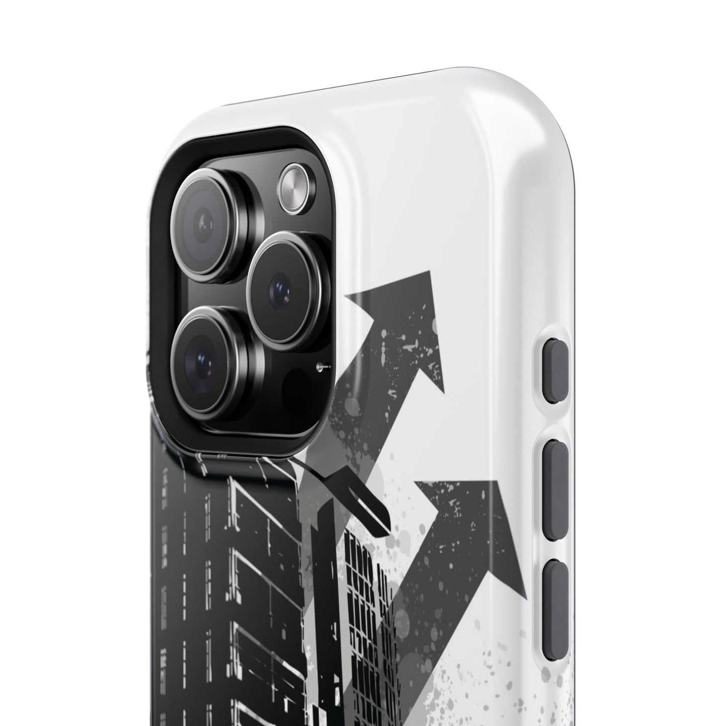 Monochrome City Tough iPhone Case