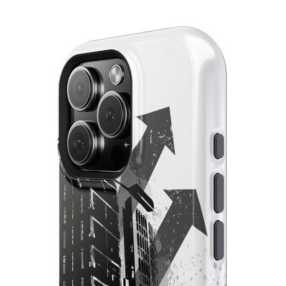 Monochrome City Tough iPhone Case