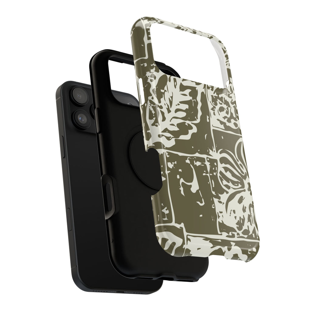 Faded Bloom Tough iPhone Case