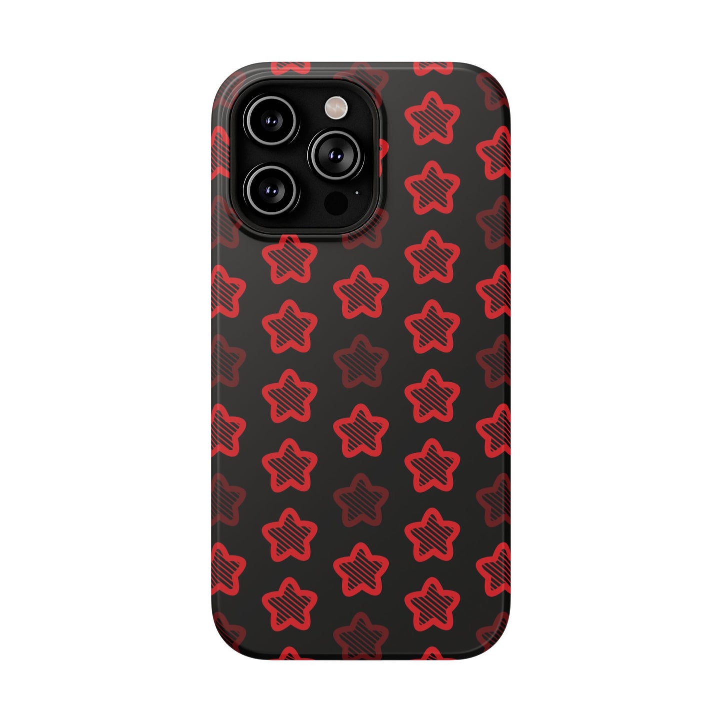 Red Stars Tough iPhone Case