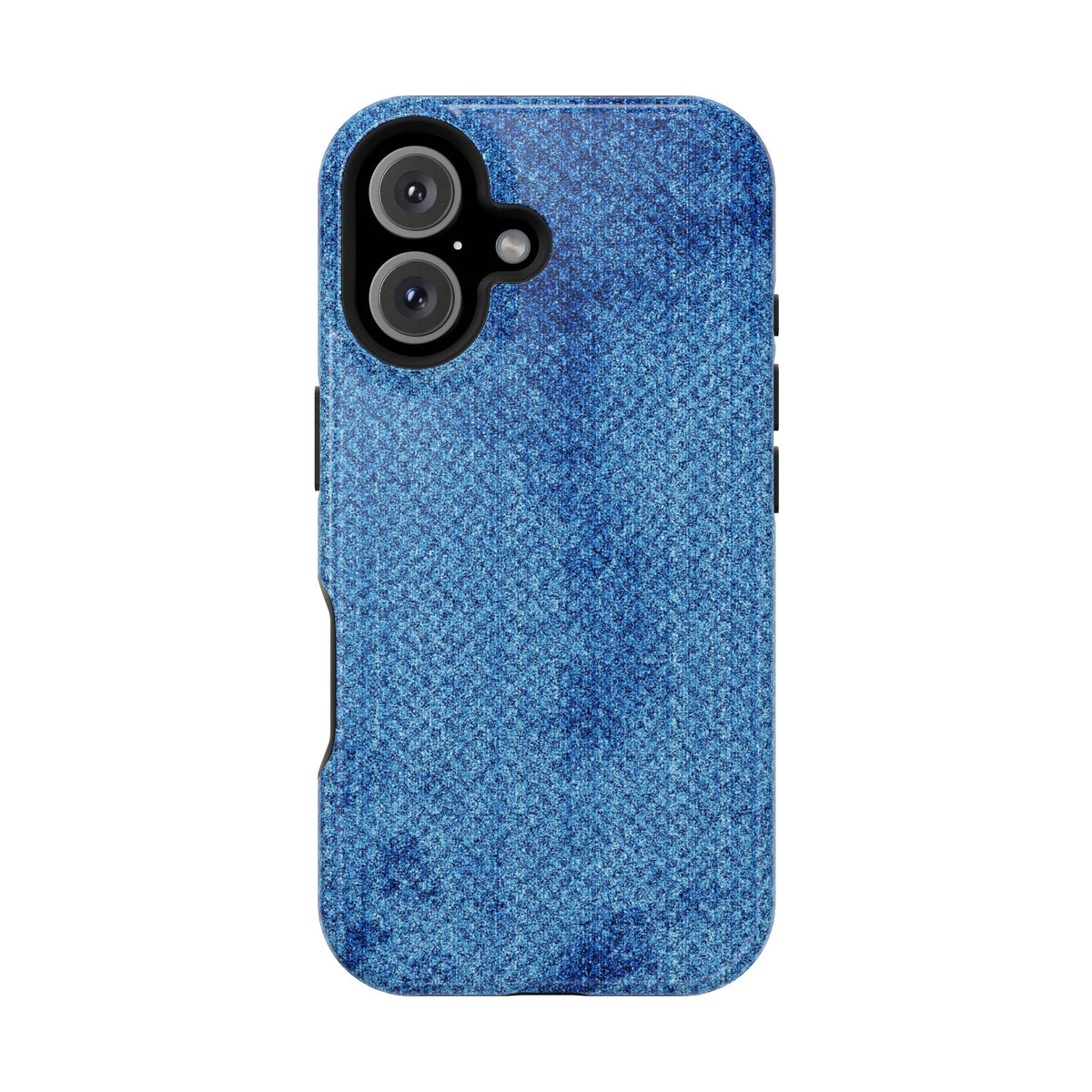 Blue Denim MagSafe Tough iPhone Case