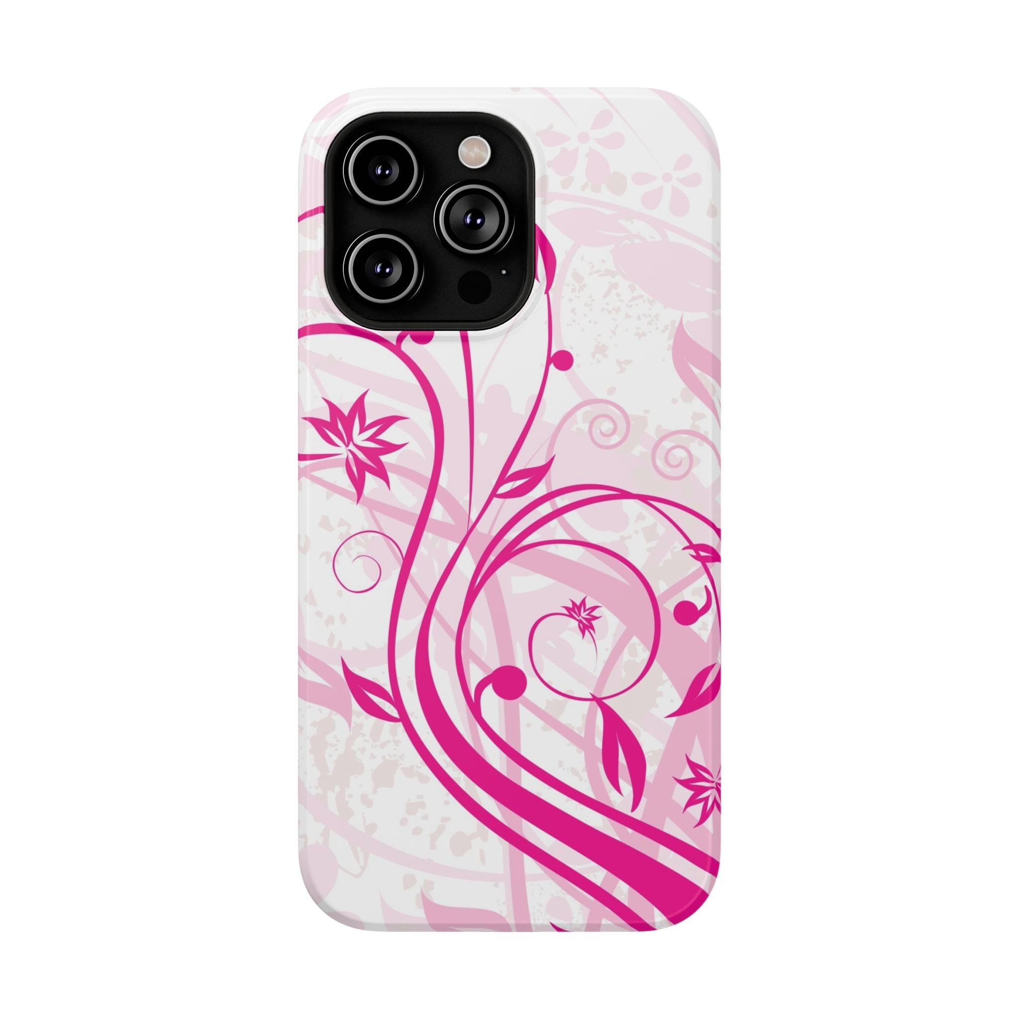 Flora Fuchsia Tough iPhone Case