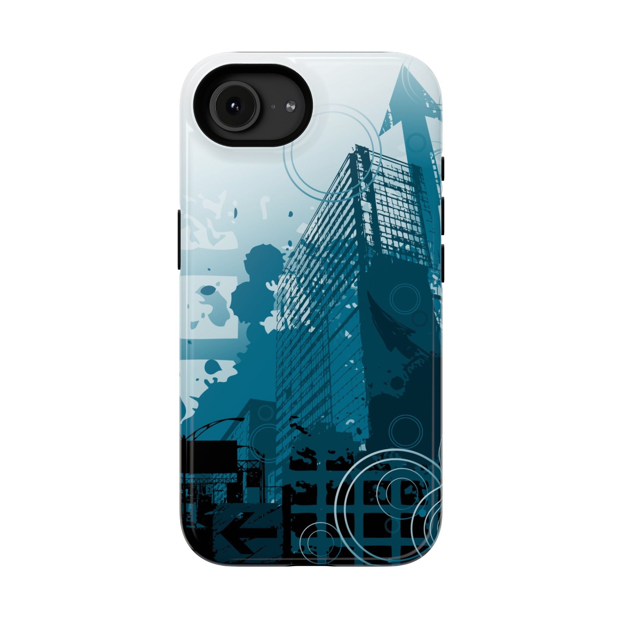 Blue Noise Tough iPhone Case