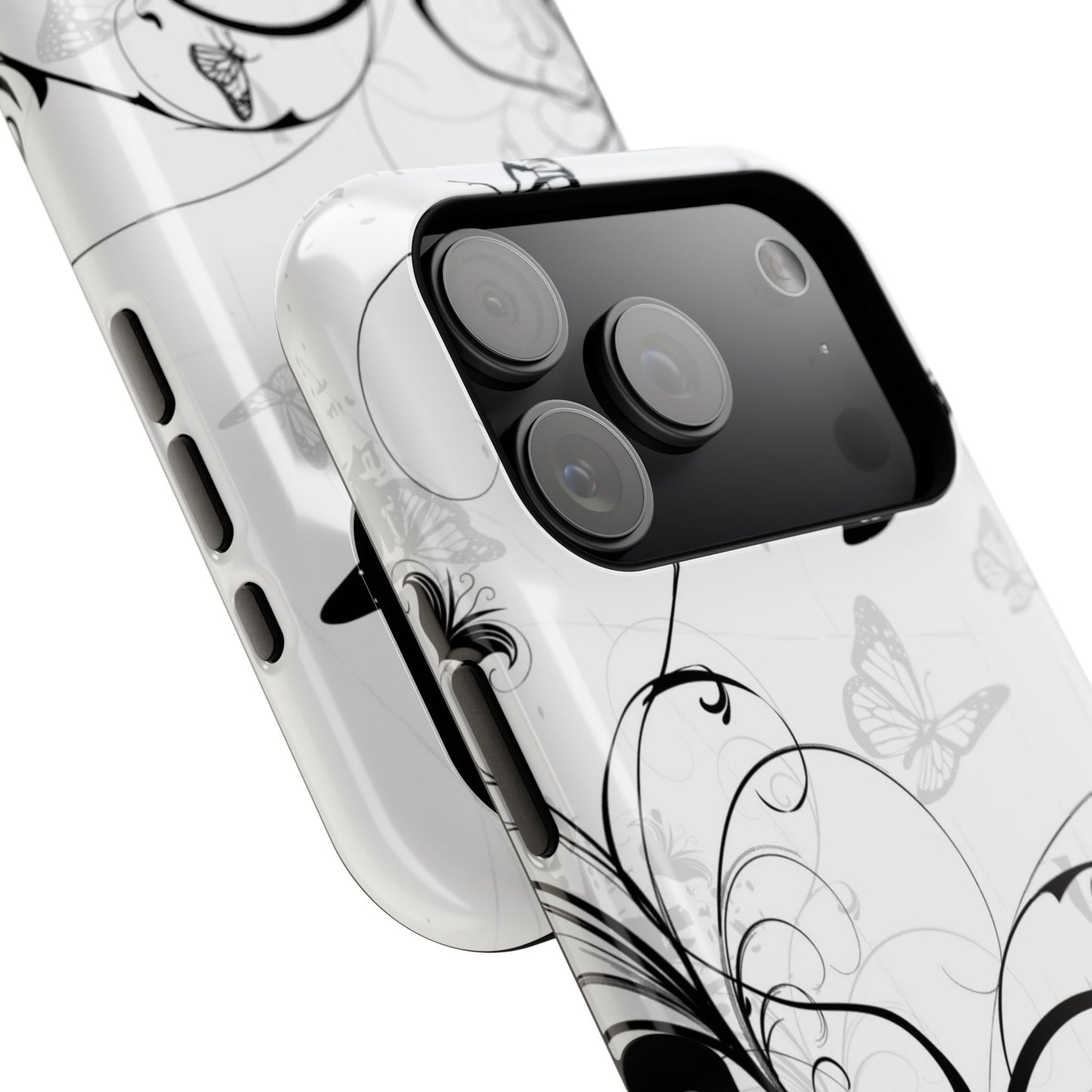 Night Flutter Tough iPhone Case