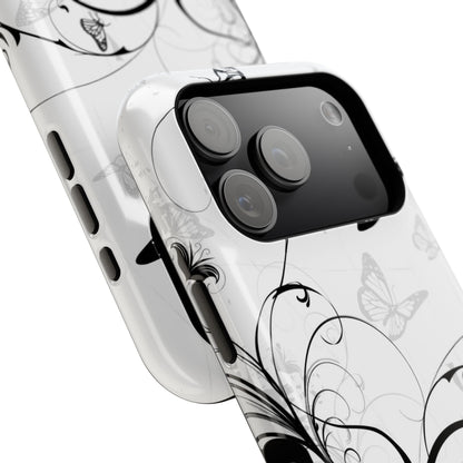 Night Flutter Tough iPhone Case