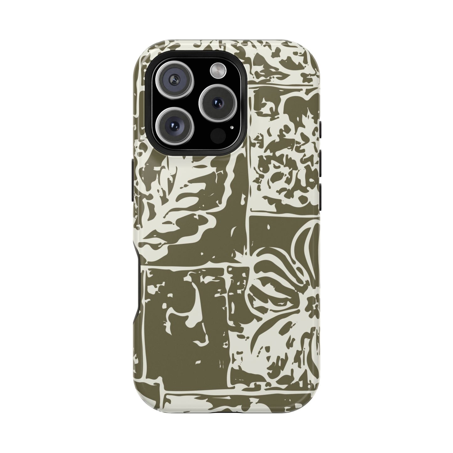Faded Bloom Tough iPhone Case