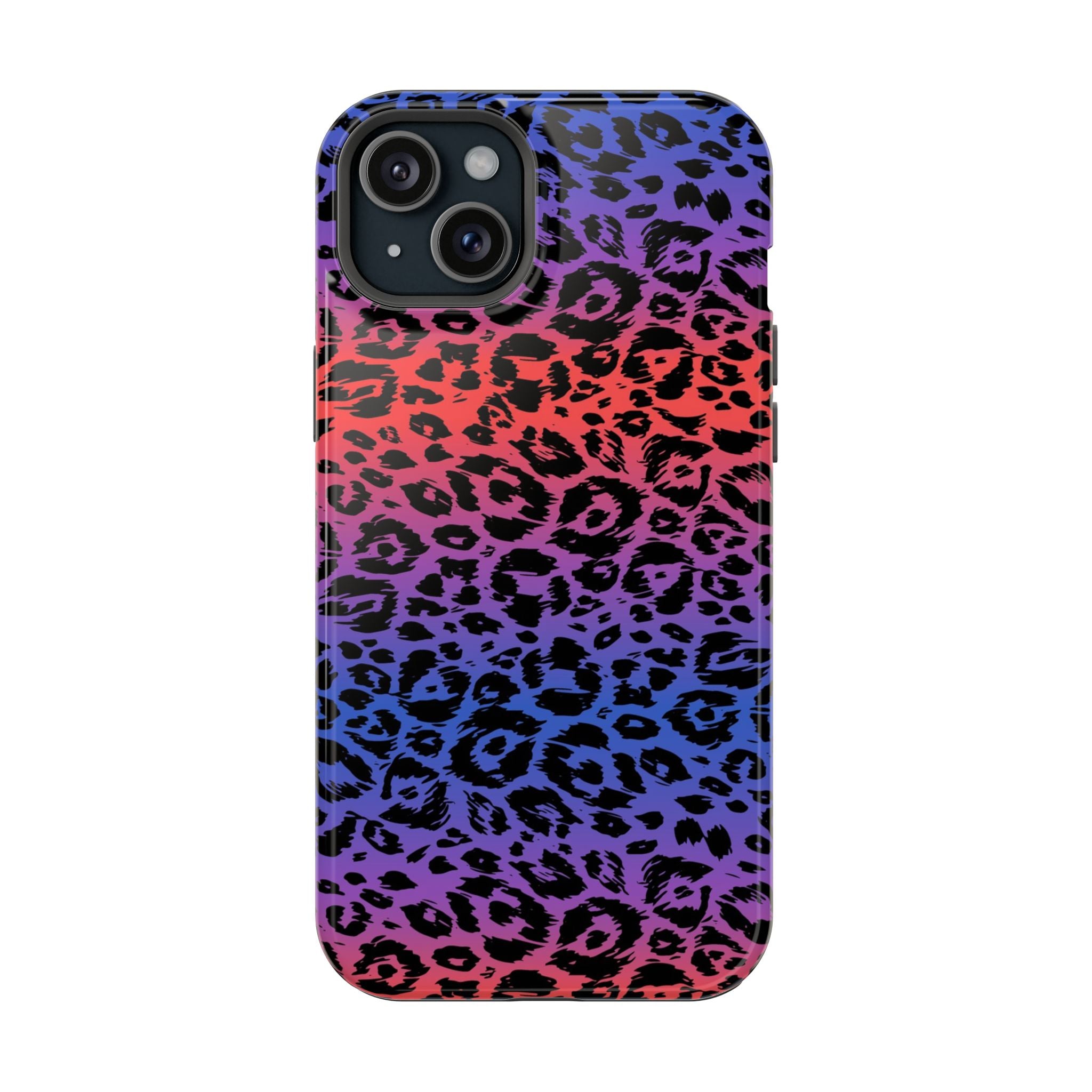 Leopard Gradient Tough iPhone Case