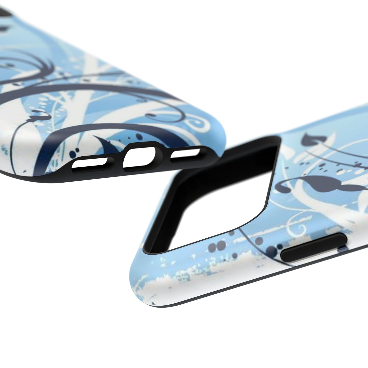 Bloom in Blue Tough iPhone Case