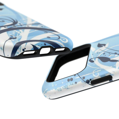 Bloom in Blue Tough iPhone Case