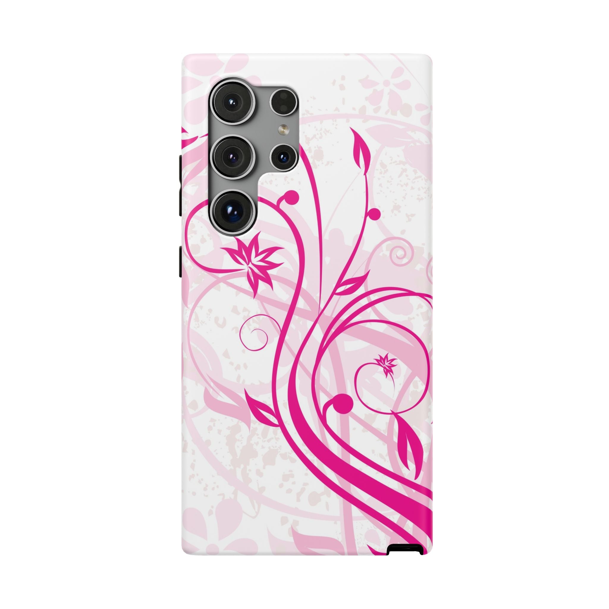 Flora Fuchsia Tough Samsung Case