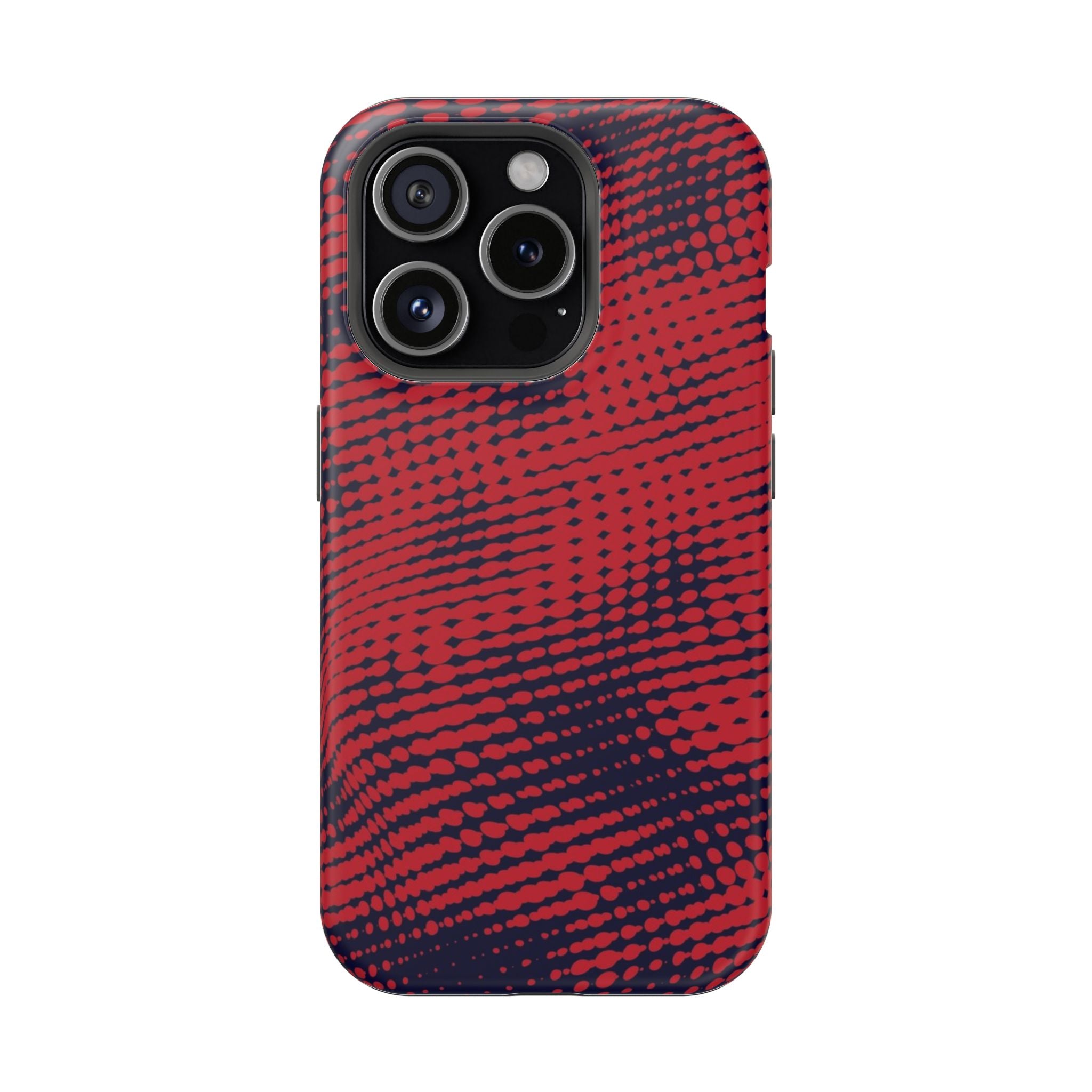 Red Static Tough iPhone Case