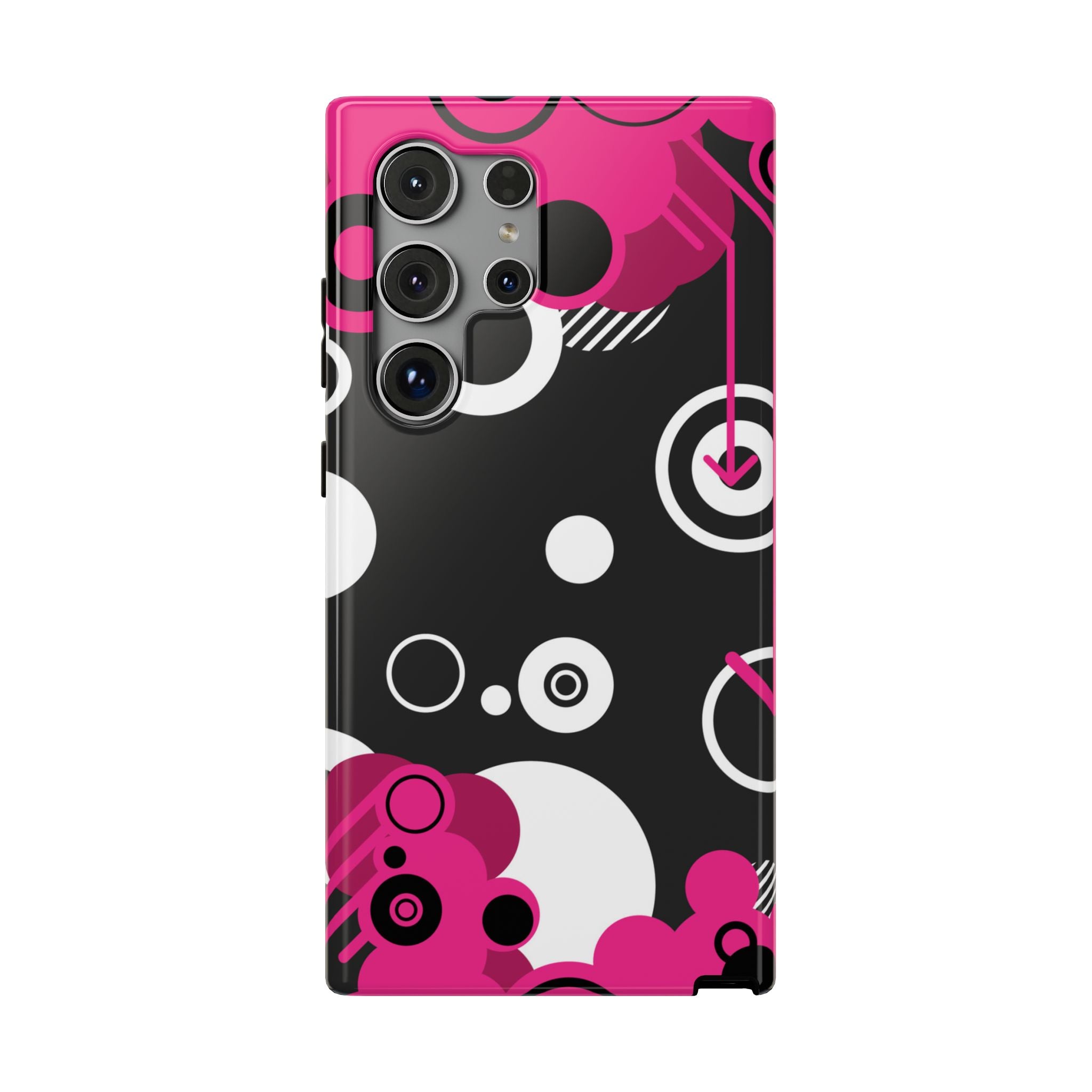 Pink Arrow Tough Samsung Case