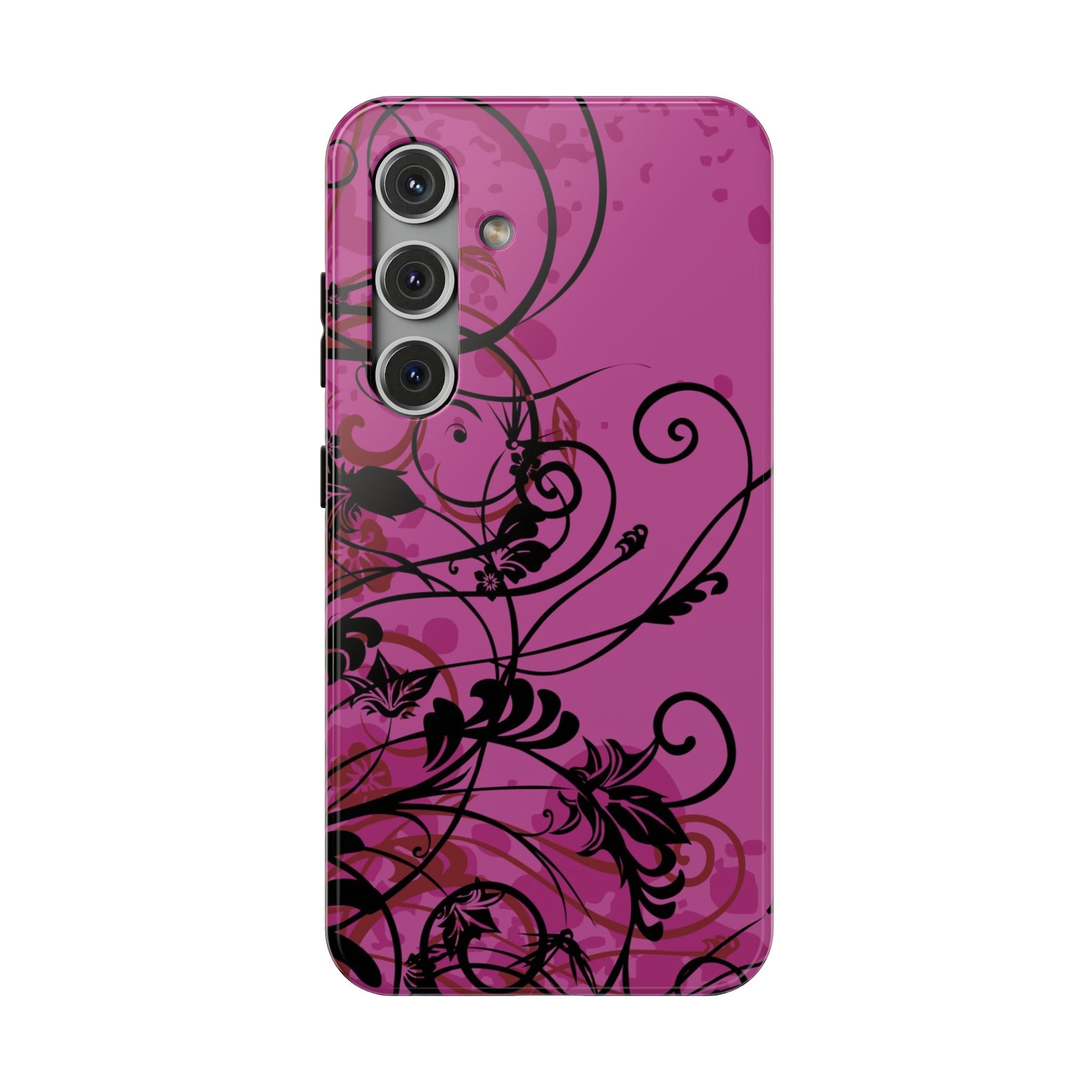Midnight Petals Tough Samsung Case