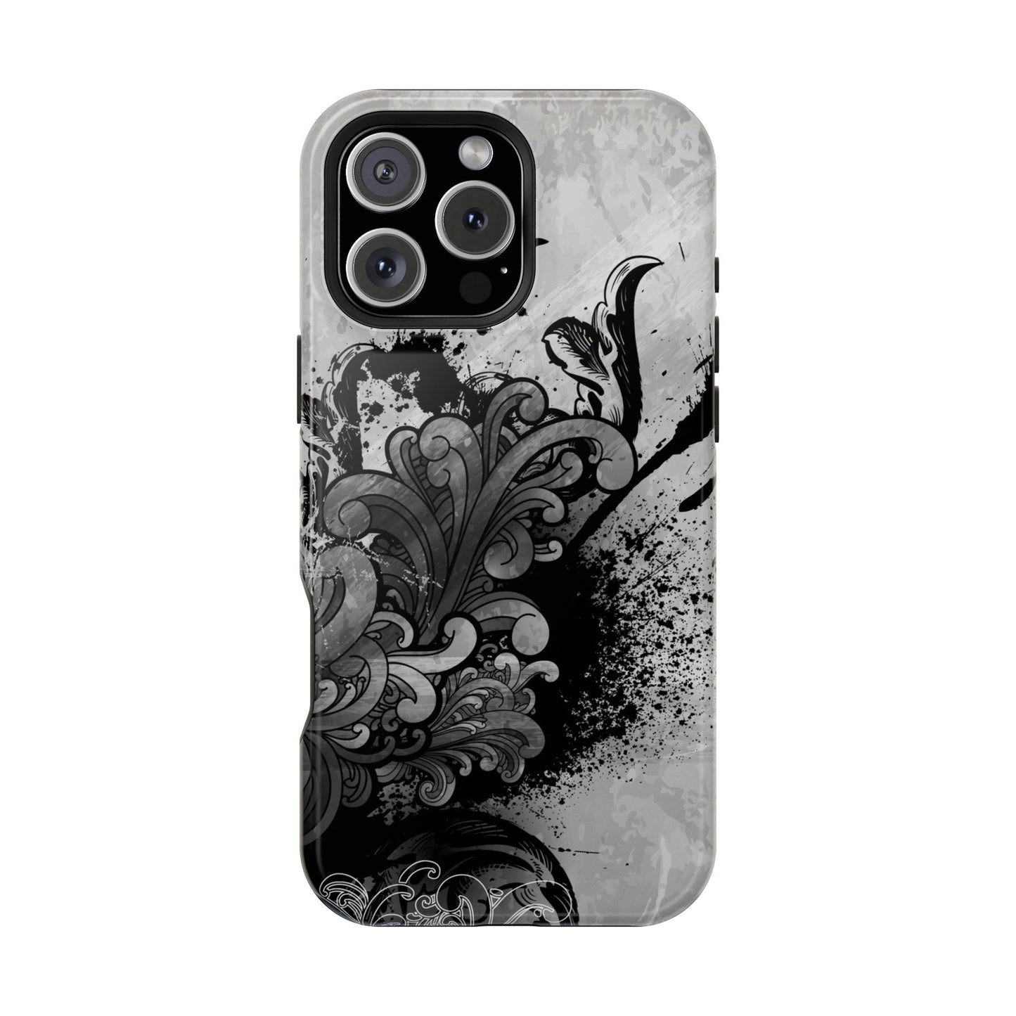 Charcoal Echo Tough iPhone Case