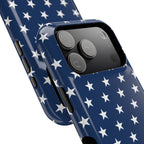 Deep Blue Stars Tough iPhone Case