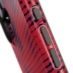 Red Static Tough iPhone Case