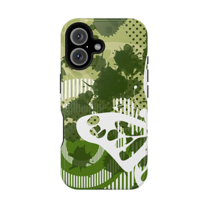 Green Echo Tough iPhone Case