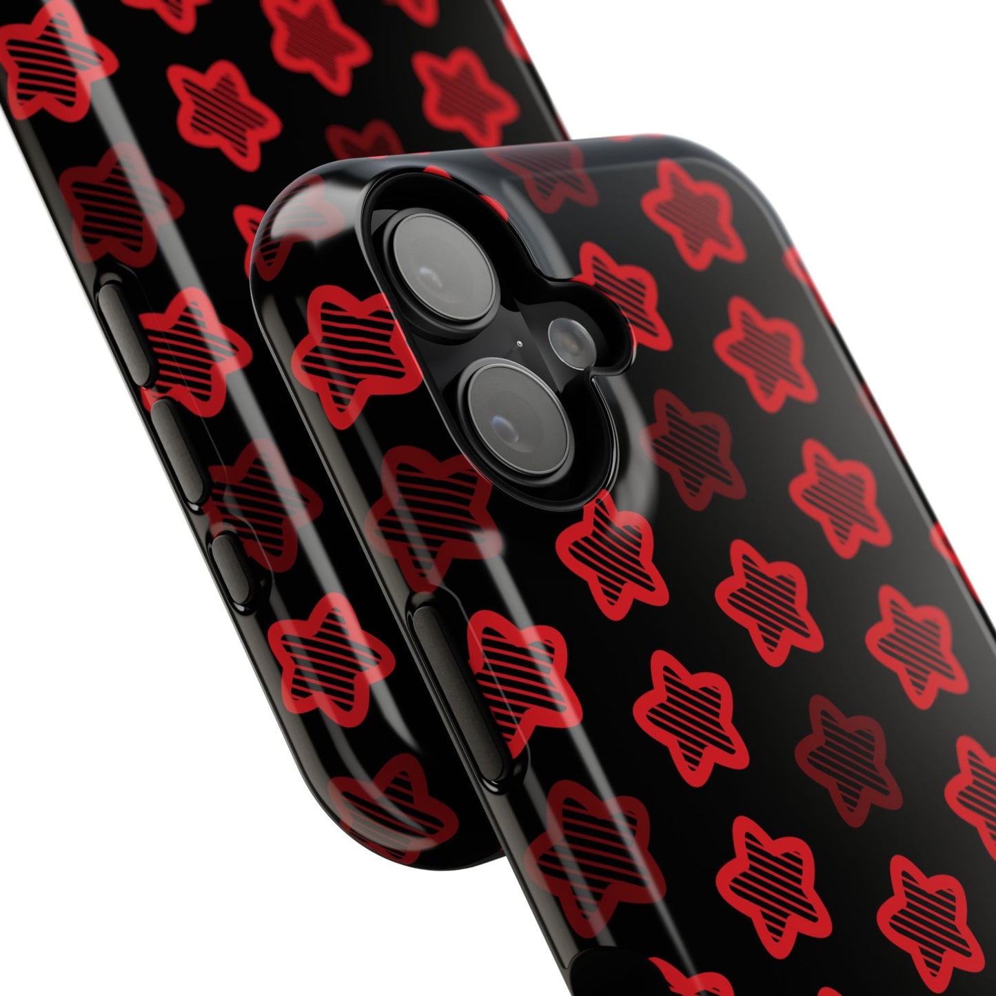 Red Stars Tough iPhone Case