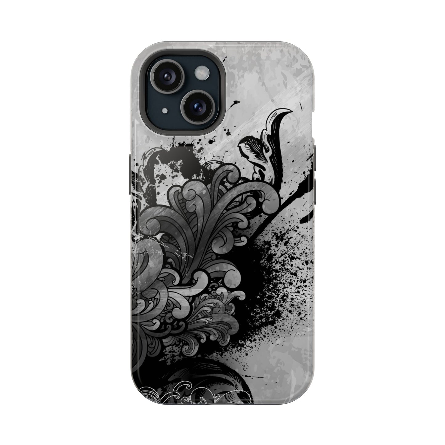 Charcoal Echo Tough iPhone Case
