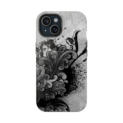 Charcoal Echo Tough iPhone Case
