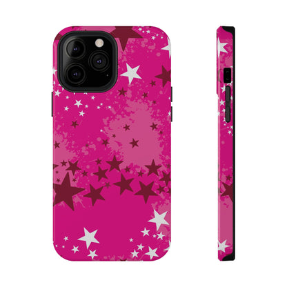 Pink Static Tough iPhone Case