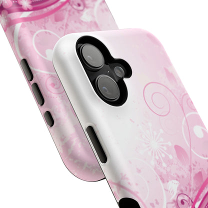 Faded Petals Tough iPhone Case