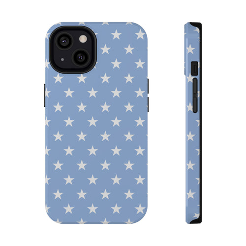 Blue Stars Tough iPhone Case