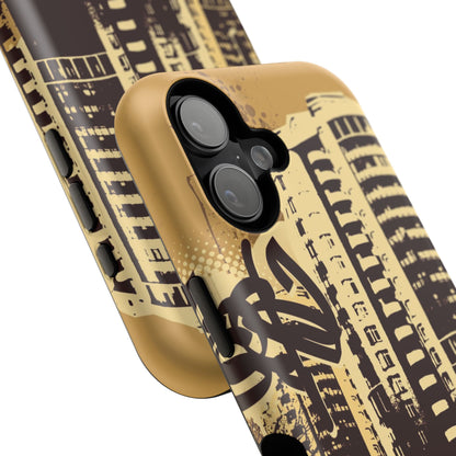 Brown City Tough iPhone Case