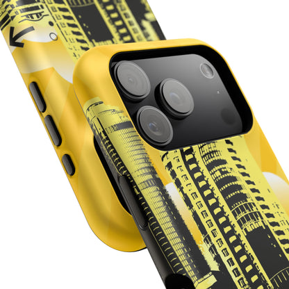 Yellow City Tough iPhone Case
