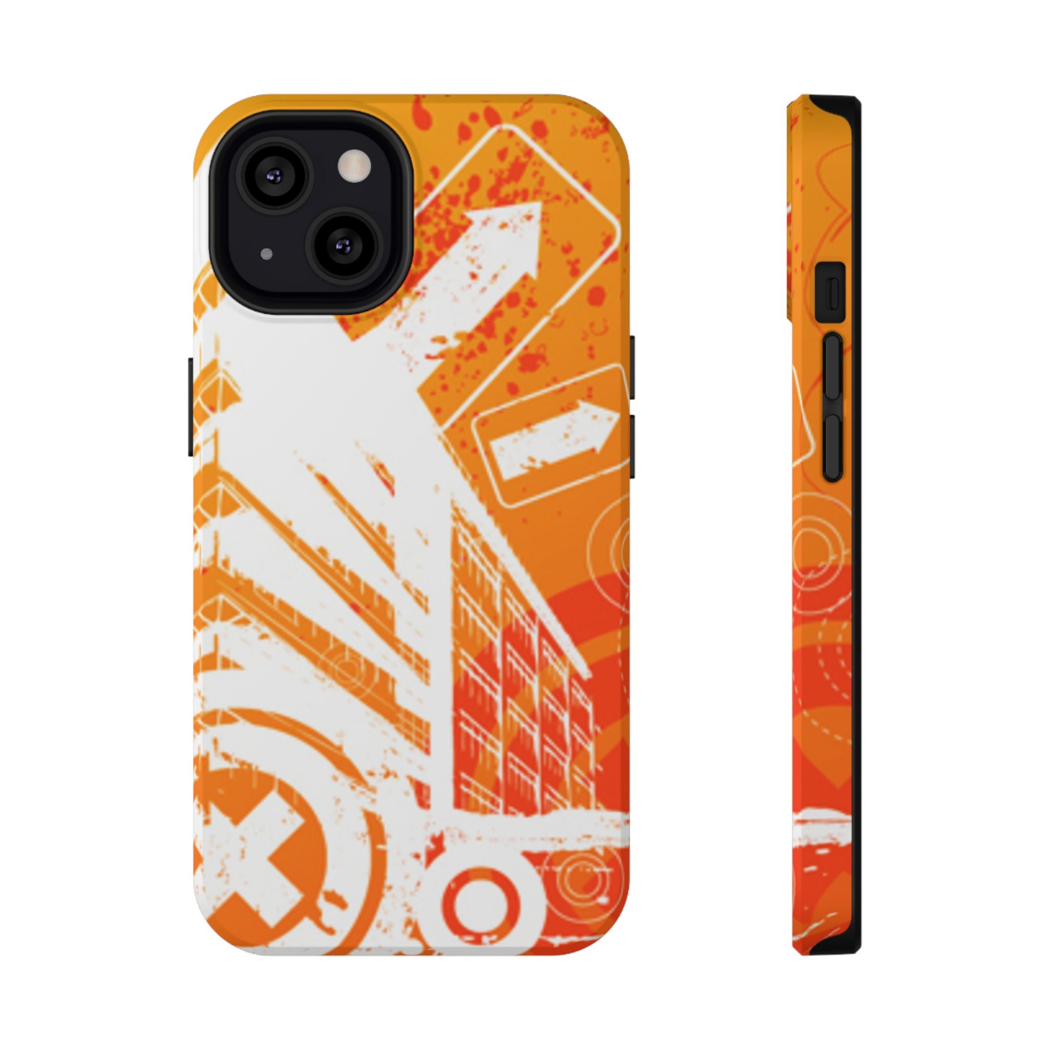 Tangerine Haze Tough iPhone Case
