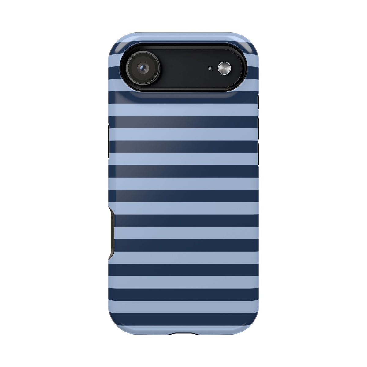 Blue Stripes MagSafe Tough iPhone Case