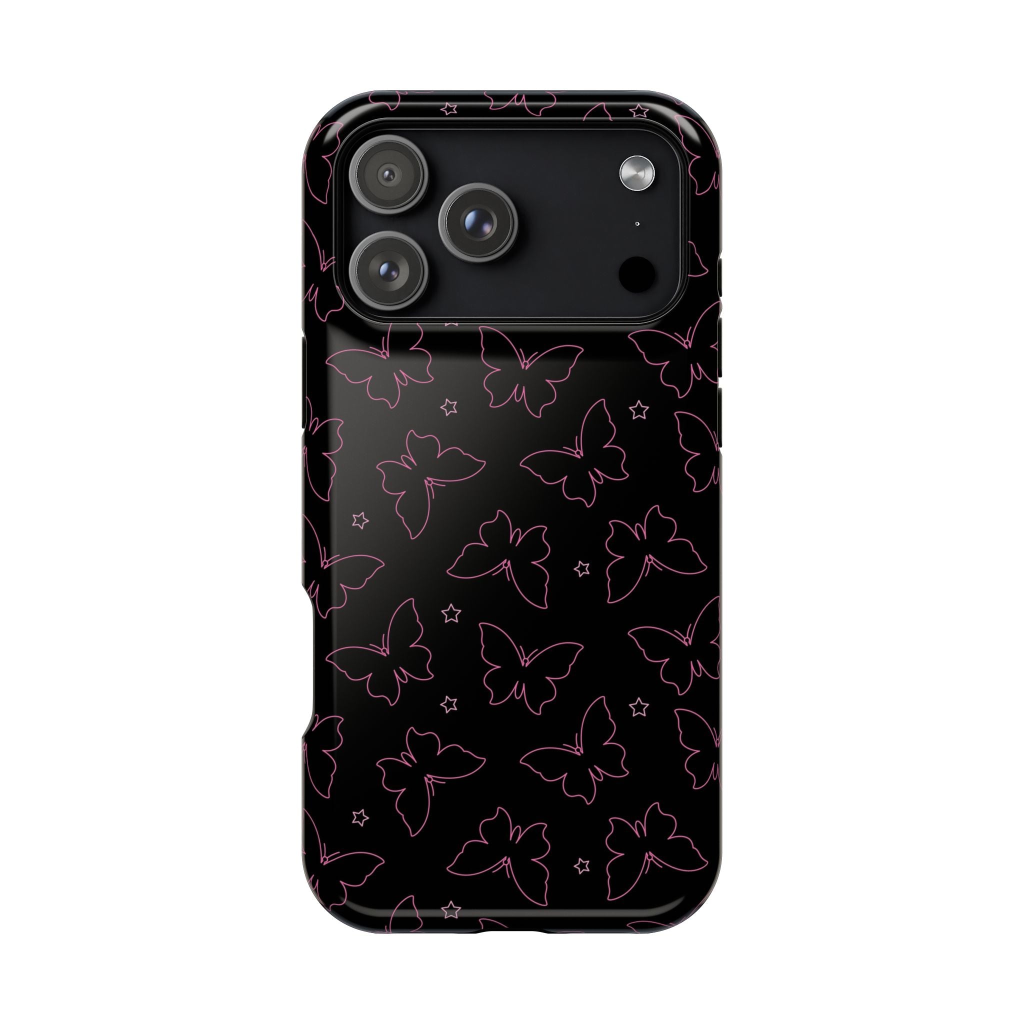 Midnight Flutter Tough iPhone Case