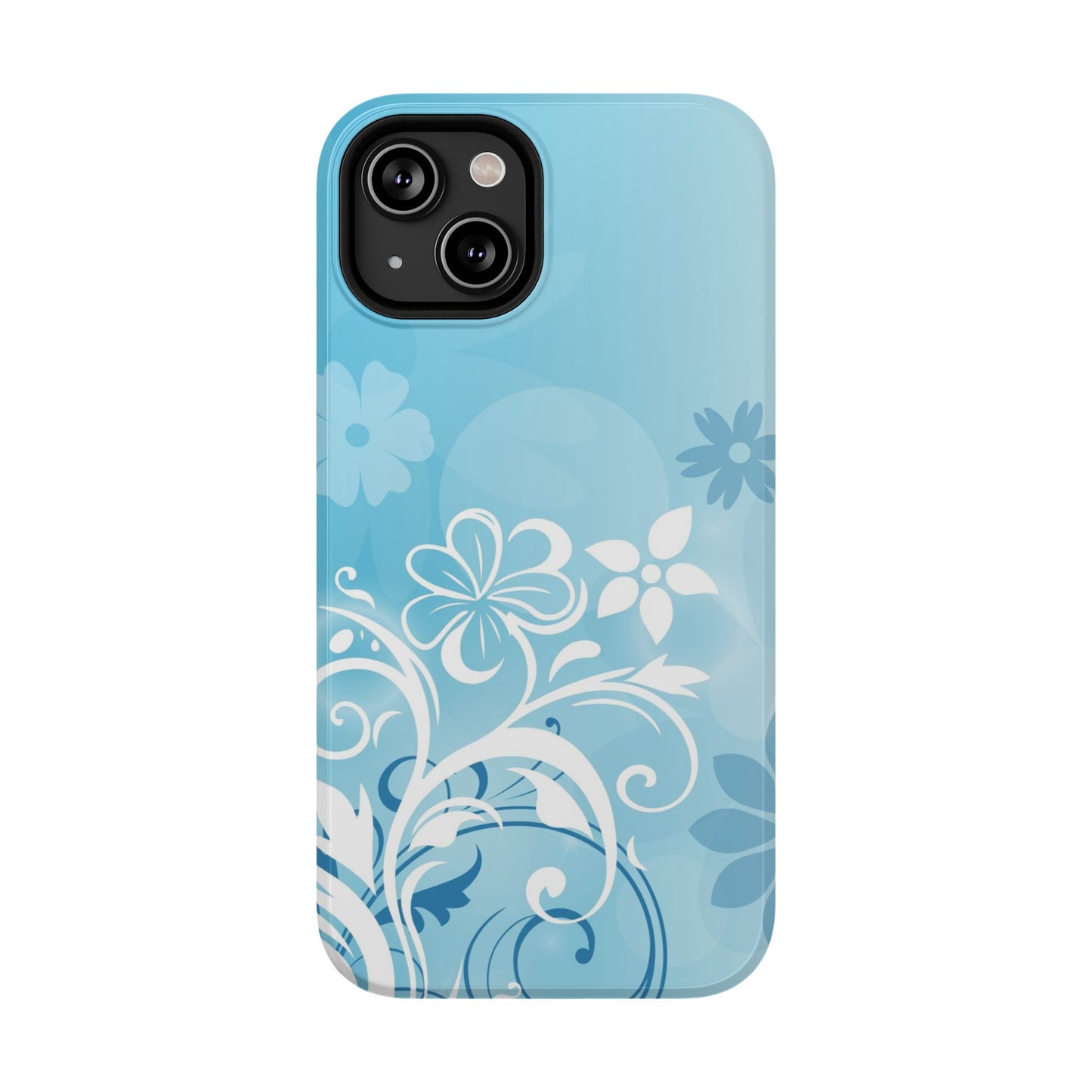 Blue Mood Tough iPhone Case