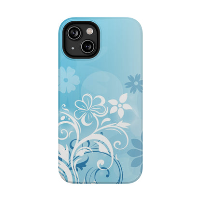 Blue Mood Tough iPhone Case