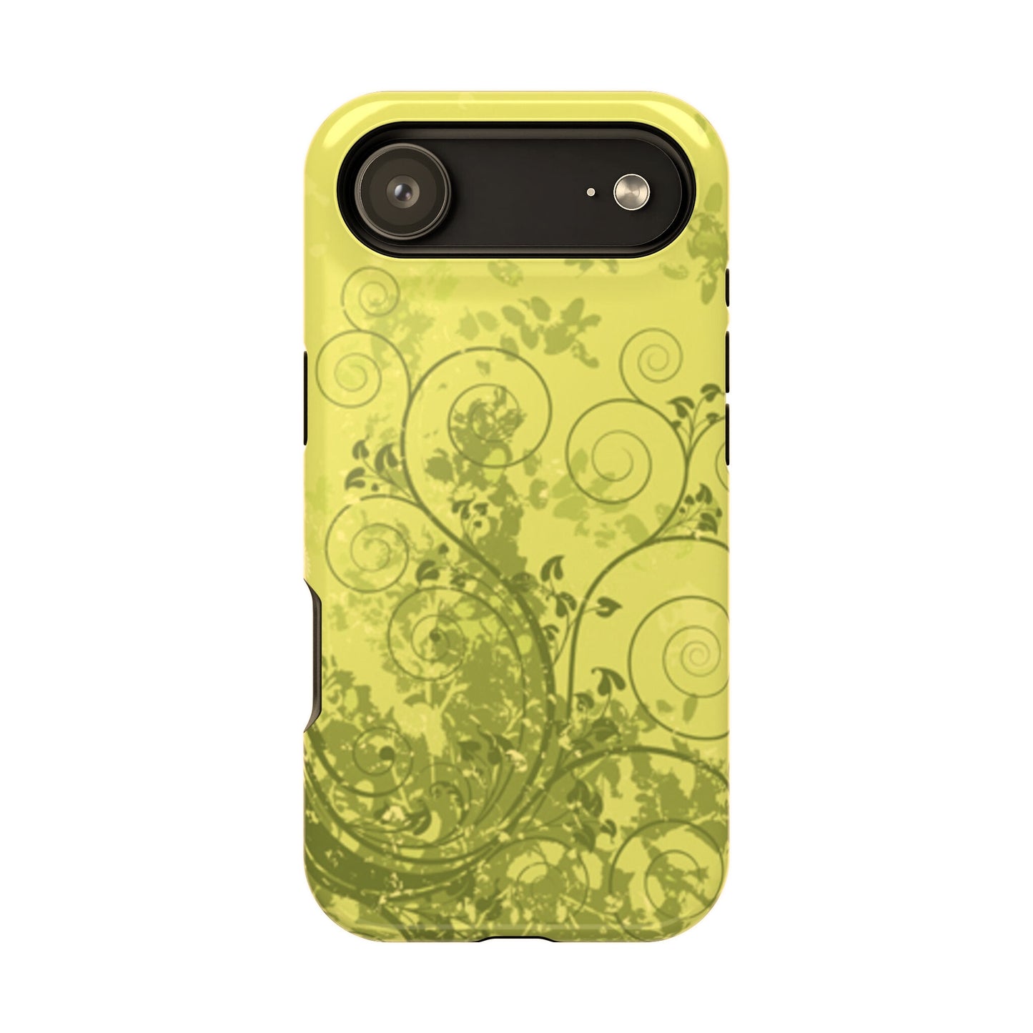 Green Bloom Tough iPhone Case