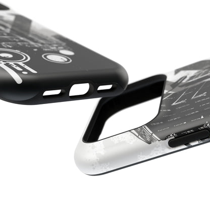 Monochrome City Tough iPhone Case