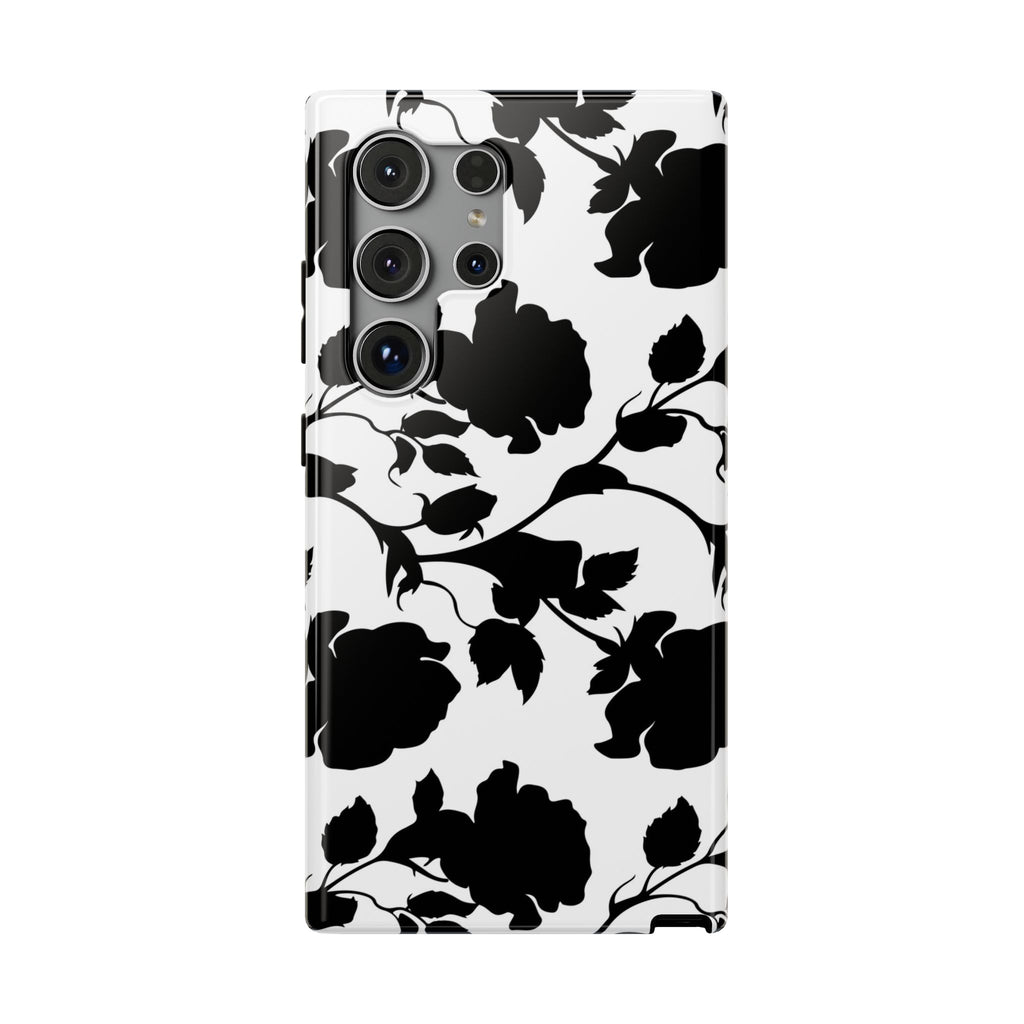 Black Roses Tough Samsung Case