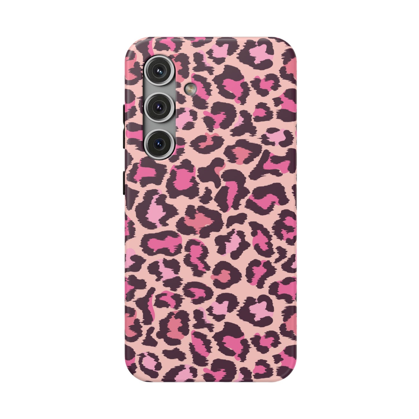 Pink Leopard Tough Samsung Case