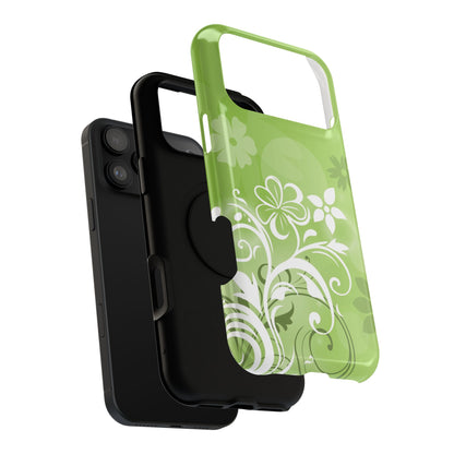 Green Mood Tough iPhone Case