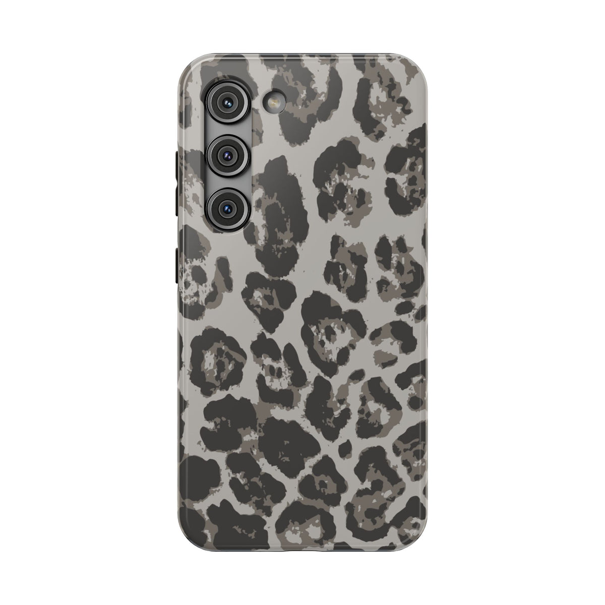 Grey Leopard Tough Samsung Case