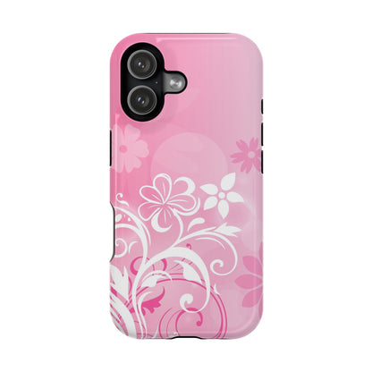 Pink Mood Tough iPhone Case