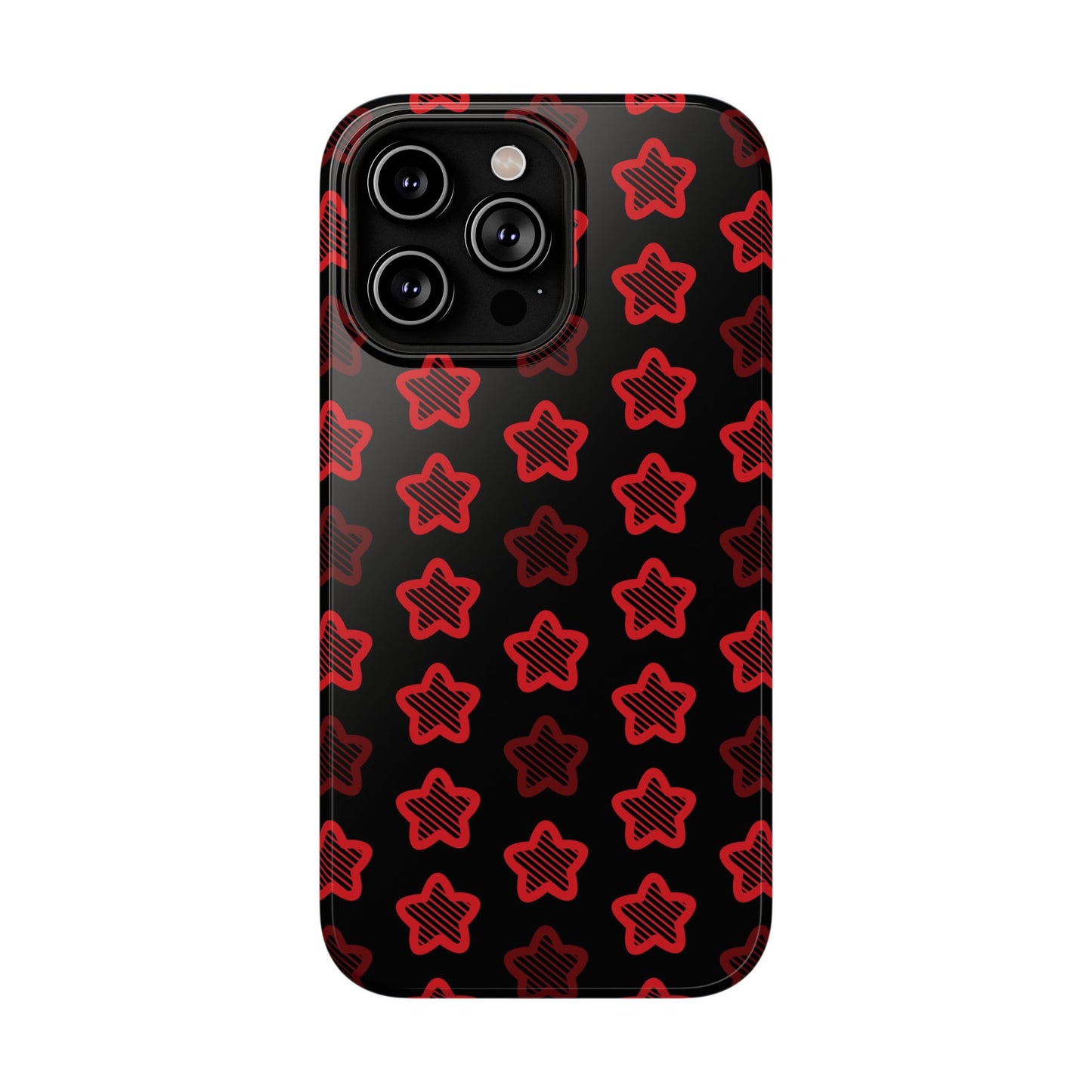 Red Stars Tough iPhone Case
