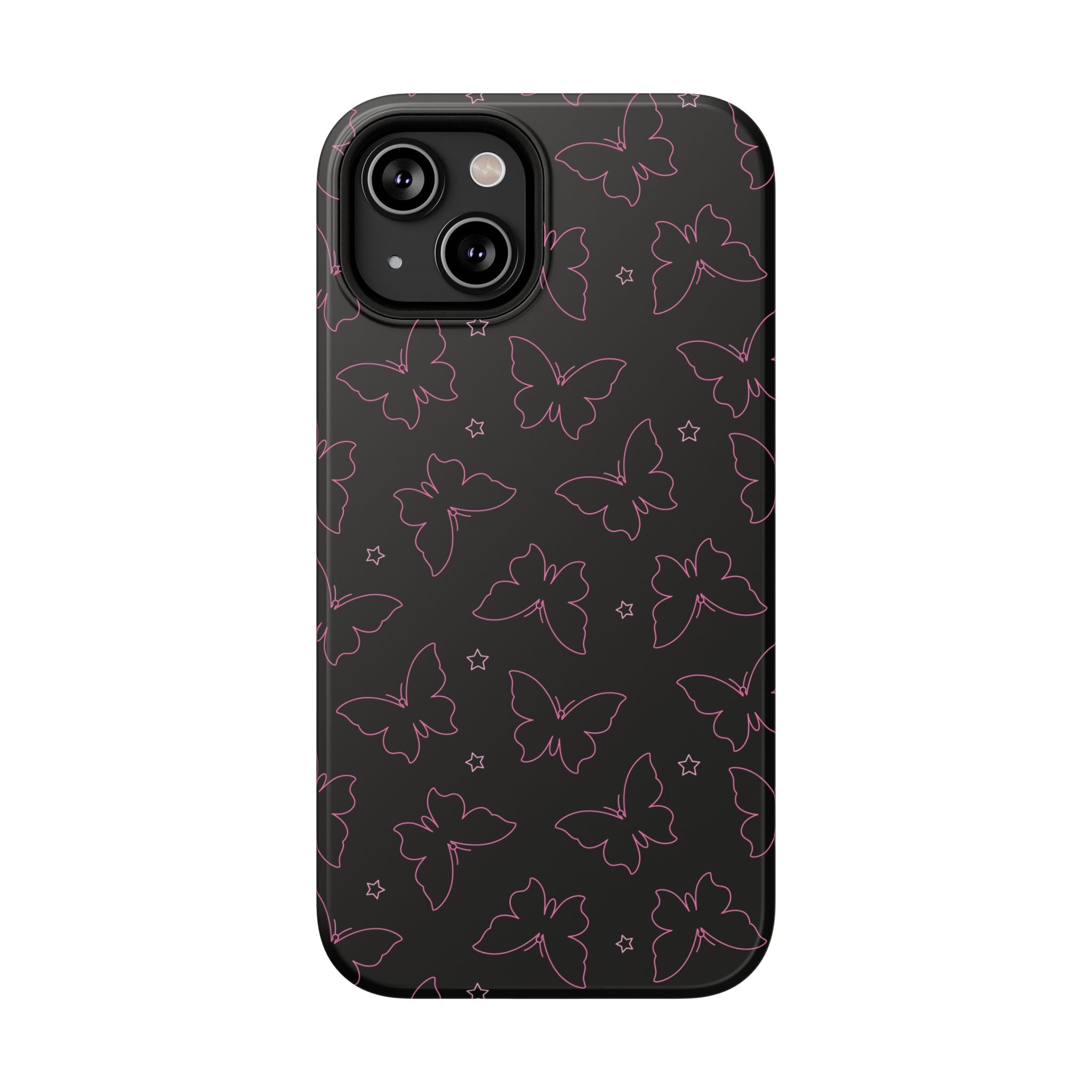 Midnight Flutter Tough iPhone Case