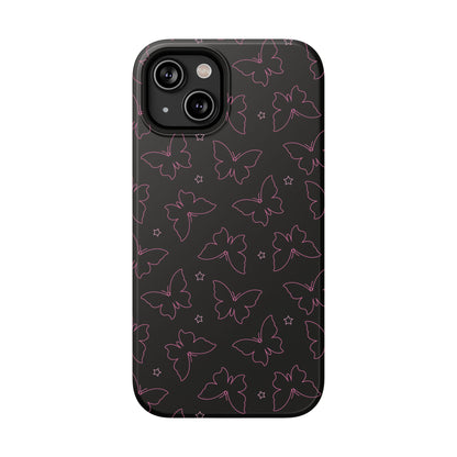 Midnight Flutter MagSafe Tough iPhone Case