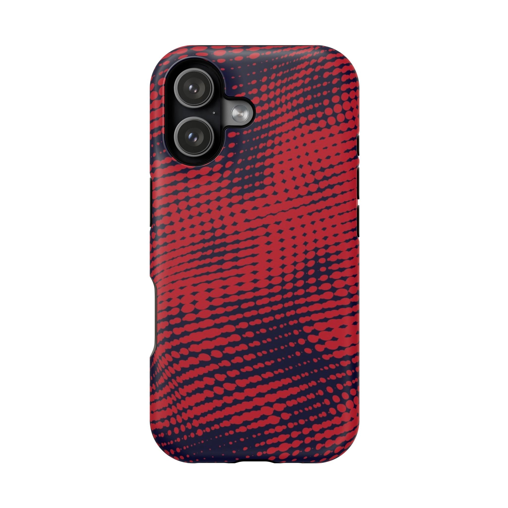 Red Static Tough iPhone Case