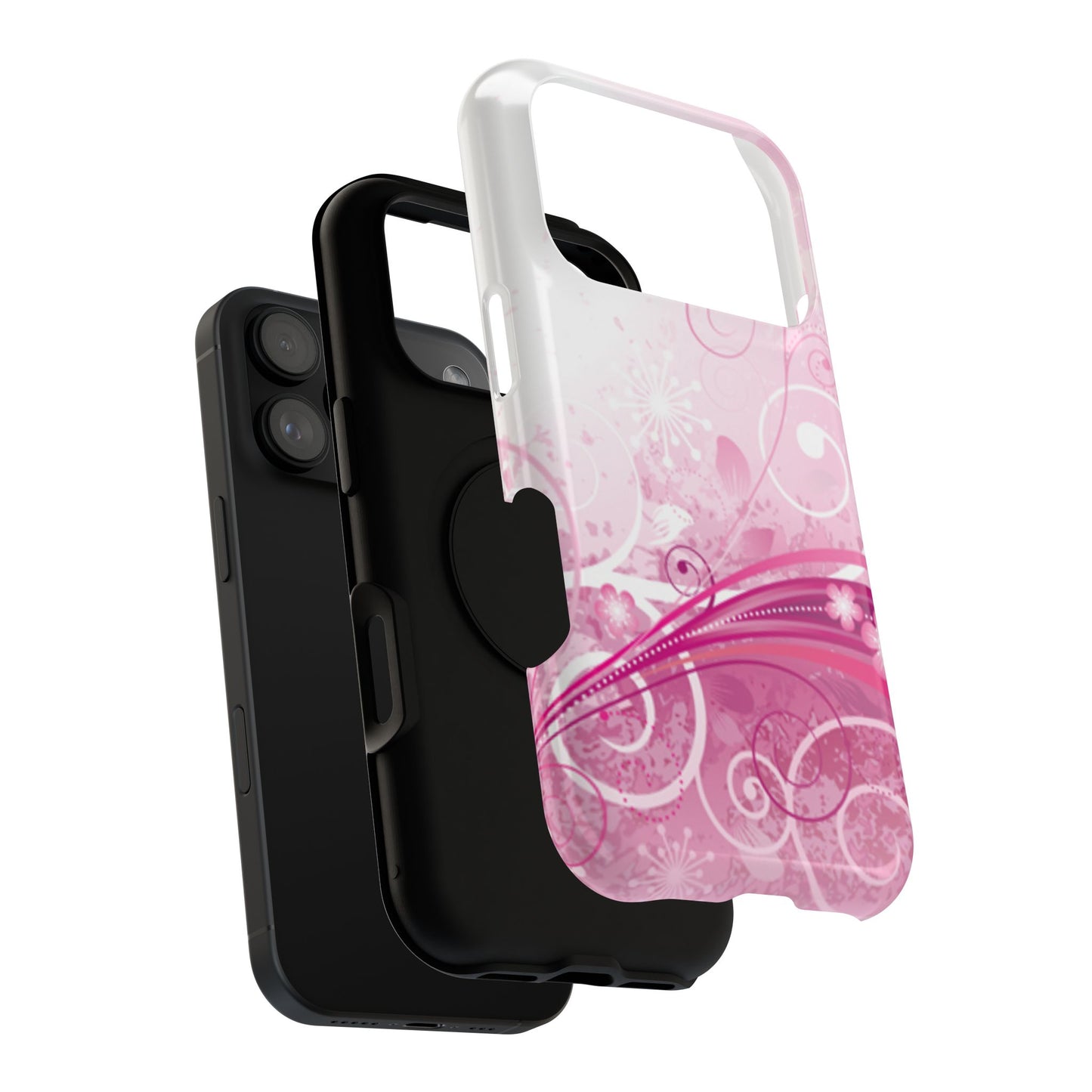 Faded Petals Tough iPhone Case
