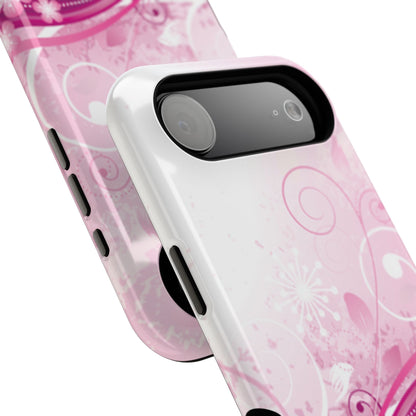 Faded Petals Tough iPhone Case