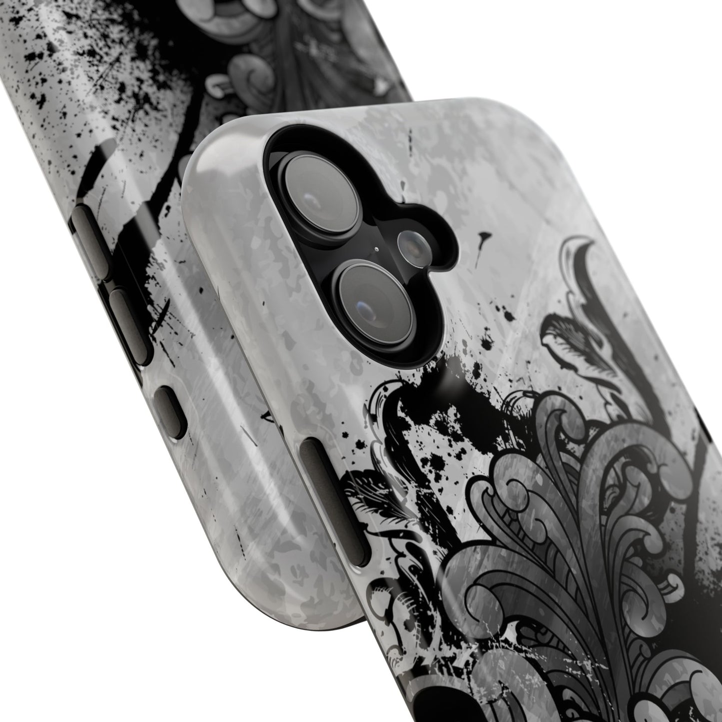 Charcoal Echo Tough iPhone Case