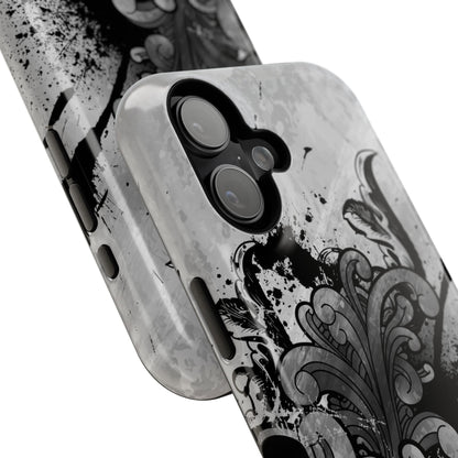 Charcoal Echo Tough iPhone Case
